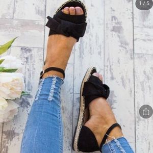 Lydia shoes cute knot espadrille shoe size 6